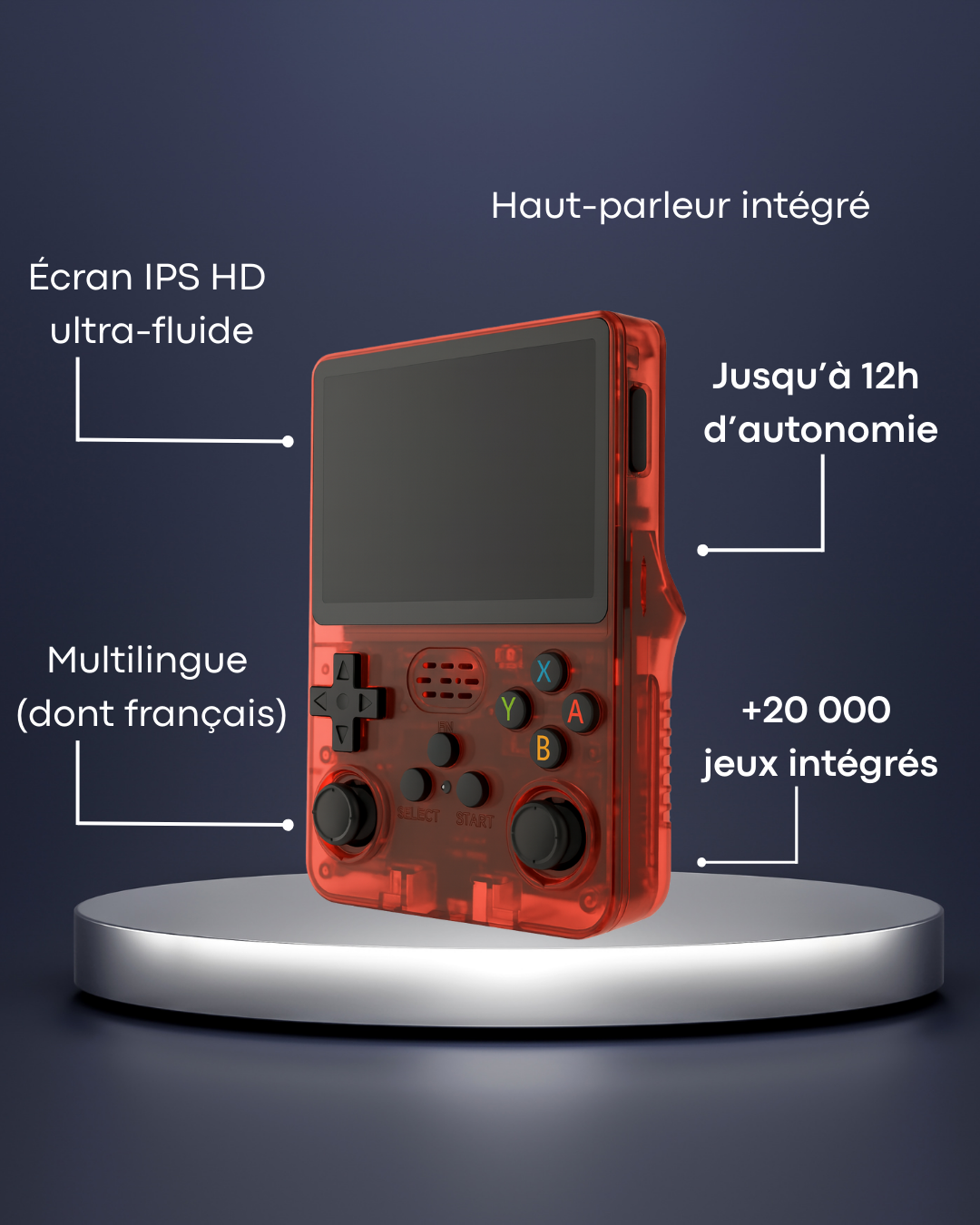 Console Zeplank + 20 000 JEUX