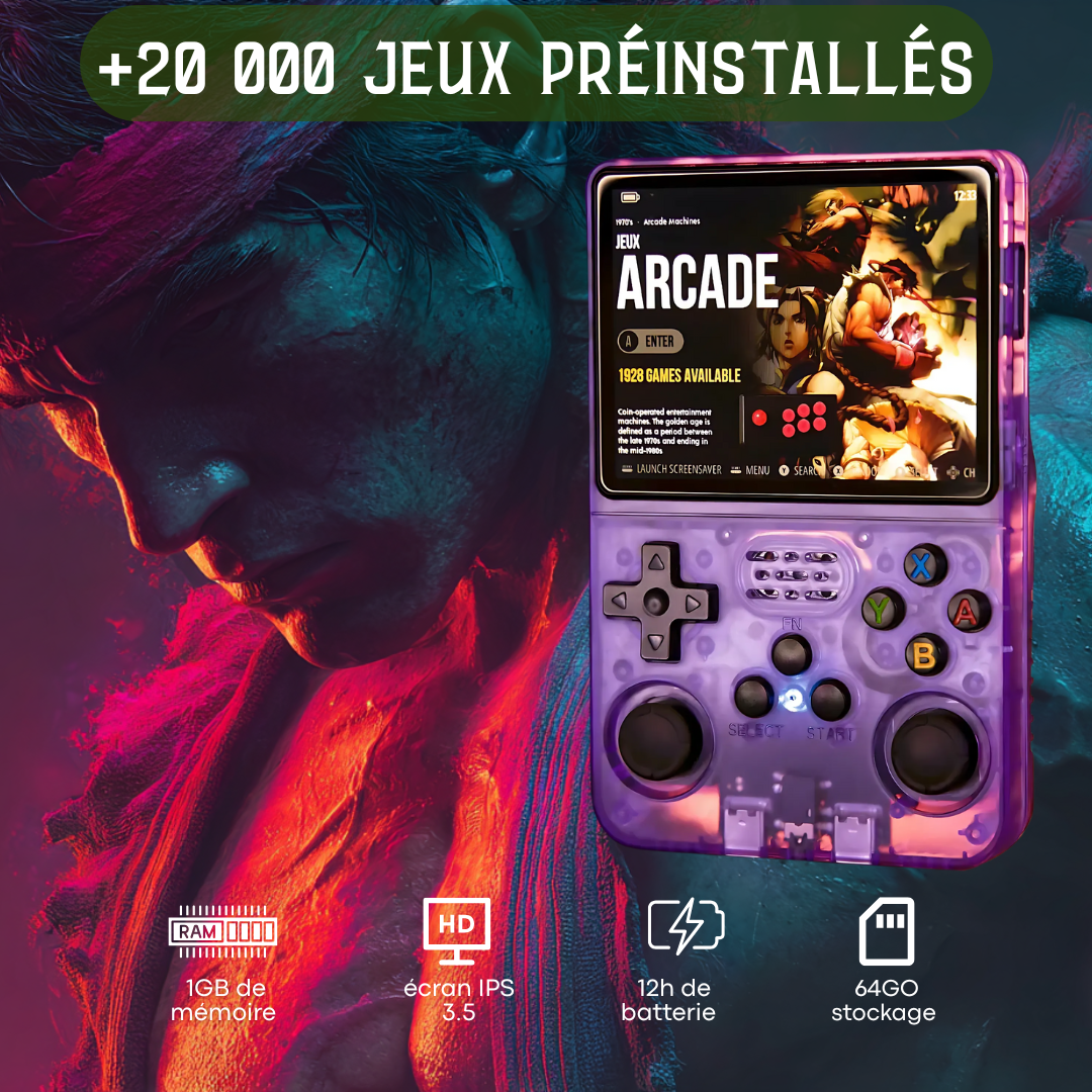 Console Zeplank + 20 000 JEUX